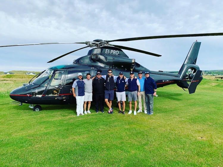 Helicopter Golf Ireland, Heli Golf Ireland, Ireland Golf Helicopter Tours