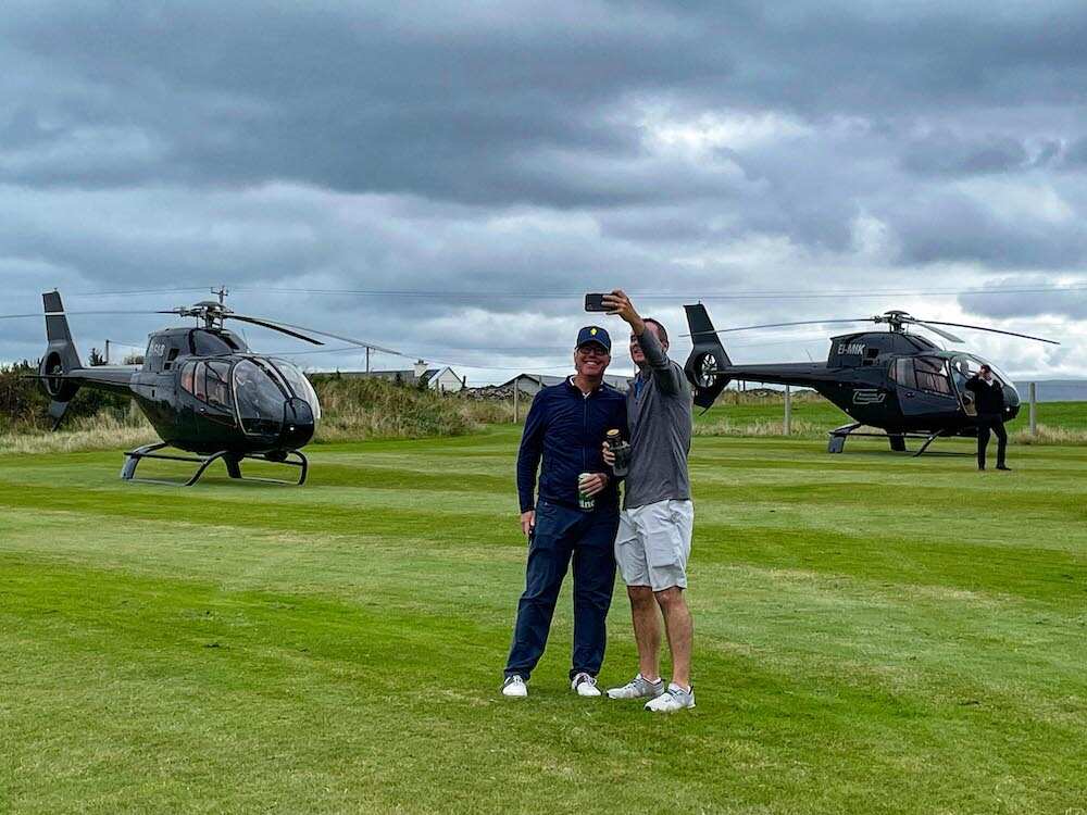 Helicopter Golf Ireland, before you fly